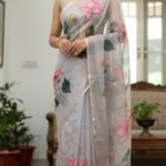 Semi Organza Saree