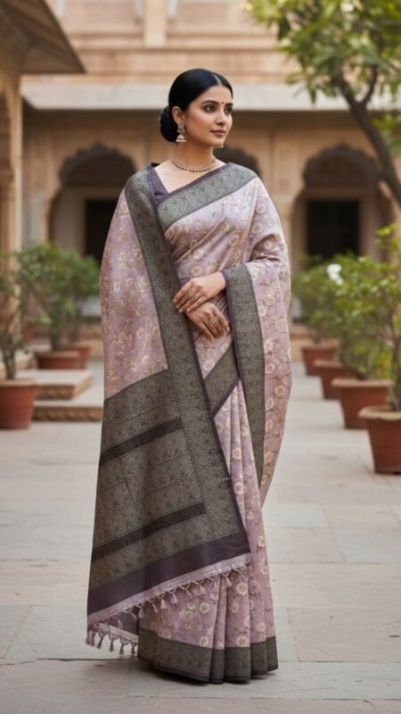 Tussar Silk Saree